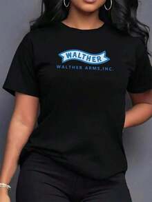 Women T-Shirts - Black - View 7
