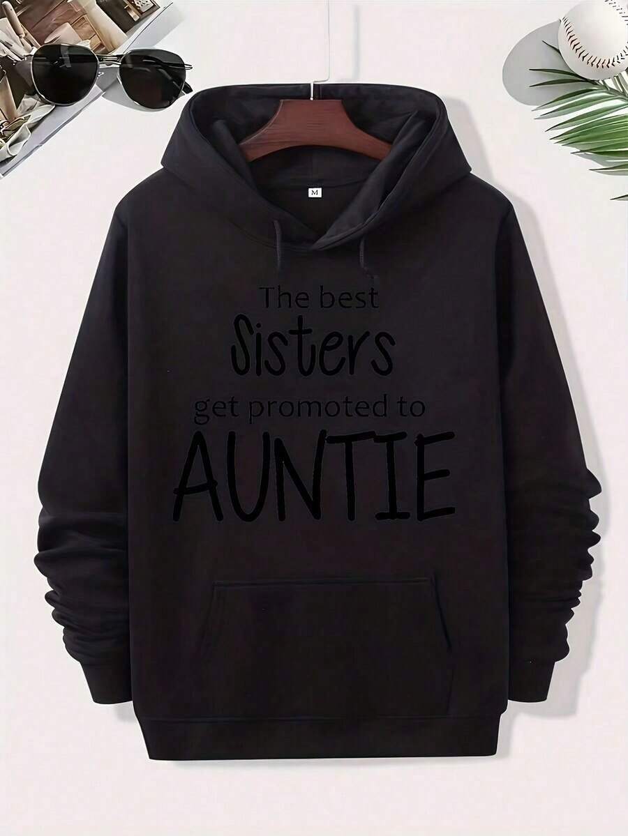 Compatible With The Atlanta To Everyone Sweatshirt - Black With White - Atlanta VS All Y-All - Graphic Print Sweatshirt, Unisex Casual Sweater, With Pocket And Durable Fabric, Machine Washable, Atlanta Themed _365 - Black 20 - 查看 1