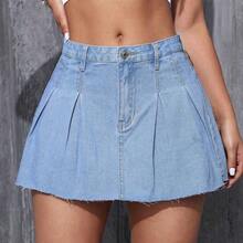 Women Denim Shorts - Negro01 - View 5