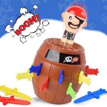 Pirate Bucket Game, Funny Tabletop Game Toy For Kids, Pop-Up Pirate Board Game - Parent-Child Interactive Toy - Holiday Activity - Unisex Game - Suitable For 3 Years Old And Above, An Excellent Gift For Children. - Multicolor - View 5