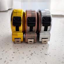 Portable Mini Tape Measure, Small Household Retractable Carbon Steel Keychain Tape Measure, Mini Measuring Tool For DIY And Sewing - Mini Measuring Tape - View 4