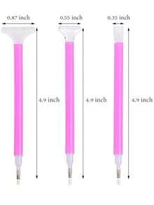 3 loại bút thêu kim cương 5D tự làm khác nhau dùng cho tranh đính đá. - A - Xem 6