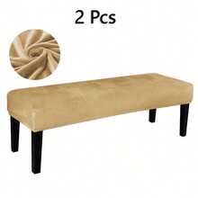 Shoe Bench Cover, Rectangular Long Dining Bench Cover, Elastic Washable Long Bench Seat Cover, Rectangular Dining Table Bench Cover F, Dining Bench Cover, Removable Washable Bench Seat Protector, Suitable For Living Room, Bedroom, Kitchen - Multicolor - View 12