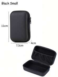 New Bow Pattern Portable CCD Camera Storage Bag - Compact Design, Zipper Closure, Suitable For Outdoor Photography And Office Use | Travel Camera Bag, Secure Zipper Closure, Suitable For All Ages And Genders. Waterproof, Lightweight, Large Capacity, Portable Accessory. Cable Organizer, Electronic Product Storage Bag, Travel Tech Accessory Storage Bag, Vacation Essential, Beach Essential - Multicolor - View 11