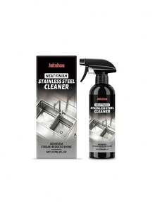 Stainless Steel Cleaner, Daily Kitchen Appliance Dishwasher Sink Oil & Grime Cleaning & Refurbishing Spray, Stainless Steel Cleaning Paste, Household Daily Kitchen Cleaning & Stain Removal Refurbishing Multi-Purpose Cleaning Paste - Liquid - View 2