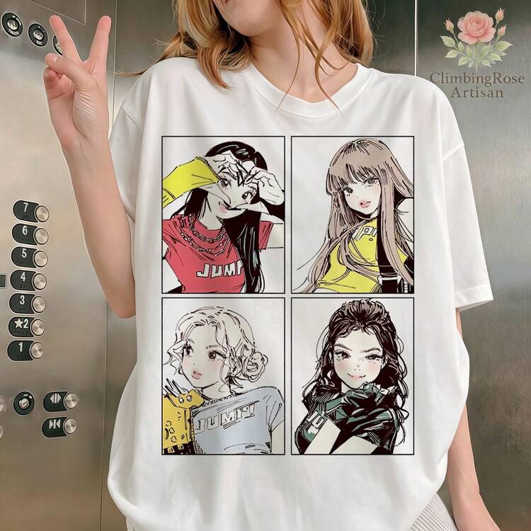 Women T-Shirts - 白色 - 查看 6
