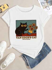 Women T-Shirts - White - View 2