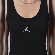 Jordan Đầm sát nách nữ AS W J BRK ESS TANK DRESS IF1390-010 - màu đen - Xem 5