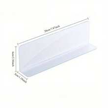 15pcs L-Shaped Desktop Edge Guards, Transparent Self-Adhesive Anti-Fall Edge Protectors, Removable Design. Suitable For Dining Tables, Office Desks, Kitchen Countertops And Bedside Tables. Easy Installation Without Tools, Effective Blocking And Protection. - Multicolor - View 11