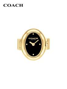 Coach SAMMY Women's Oval Dial Fashion Jewelry Quartz Watch - Gold - View 1