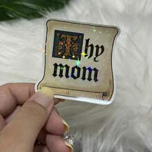 Thy Mom Mittelalter Meme Aufkleber | Einzigartiges Geschenk, Mittelalter Kunst Aufkleber, Sarkastischer Mittelalter Aufkleber, Deine Mutter Aufkleber, Lustiger Aufkleber, Hergestellt aus hochwertigem Outdoor-Vinyl, langanhaltend, exzellente Outdoor-Lebensdauer, Schulbedarf - Star Film - Übersicht 1
