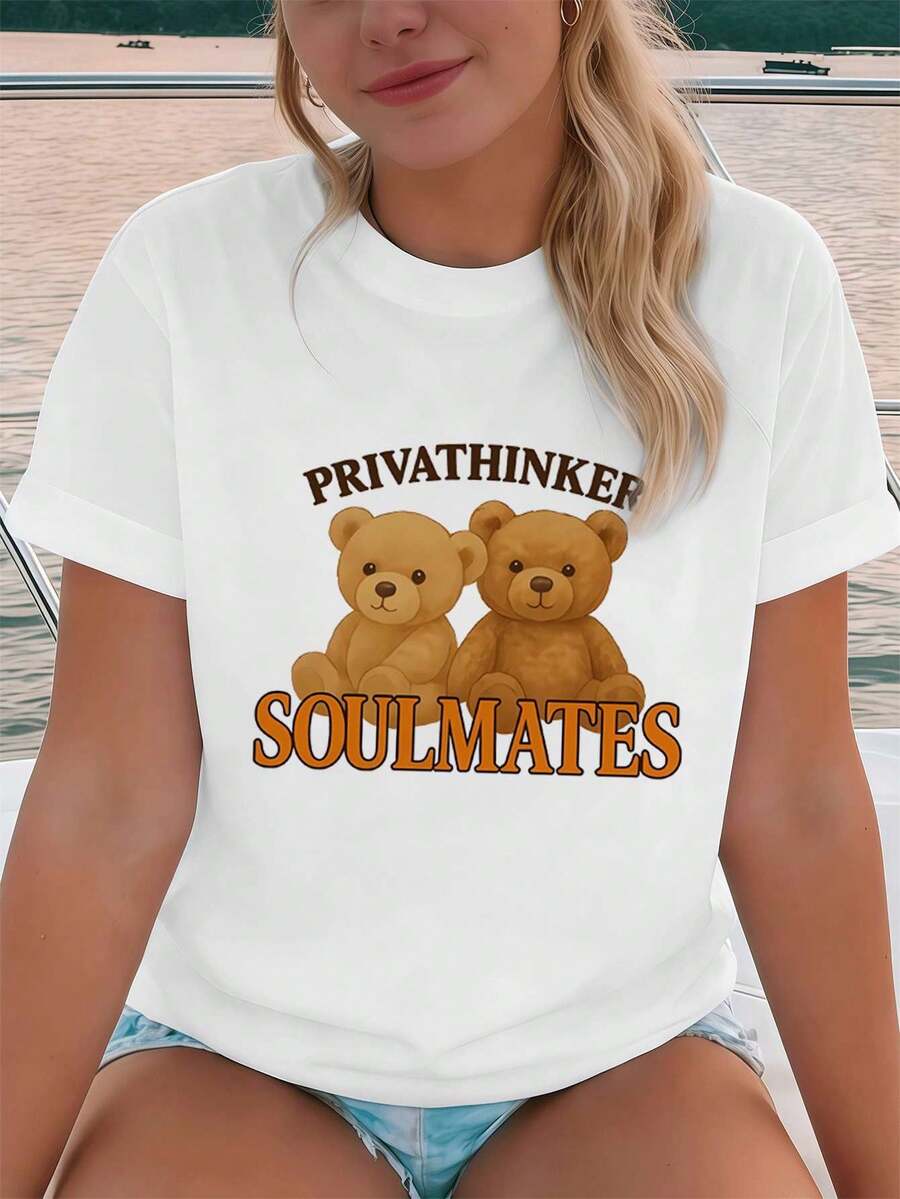 Women T-Shirts - White - View 1