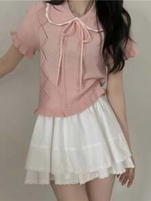 Women Tops - Blue - View 5