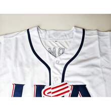 4# Kro-Armstrong Men's Baseball Jersey, 2026 World Baseball Classic Home White Embroidered Letter Baseball Uniform, Game Day Fan Gift Sports - White - View 5
