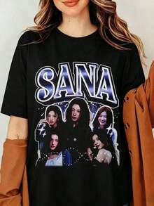 Women T-Shirts - Black - View 7