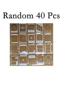 Pressed Flower Bookmark DIY Kit, Transparent Plant Specimen Stickers, Suitable As Gifts For Valentine's Day, Mother's Day, Children's Day - Multicolor - View 10