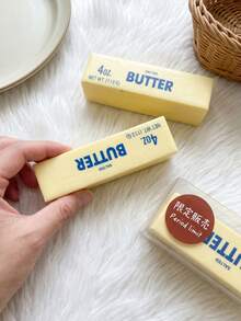 4oz Realistic Butter Stick Squeeze For Adults, Fun Gift For Autism Or Pranks - Square - View 3
