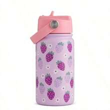 1pc 350ml Travel Cup With Straw Hole, Suitable For Boys And Girls, Perfect For Back To School, Sports, Christmas, Birthday And Other Occasions - Multicolor - View 15