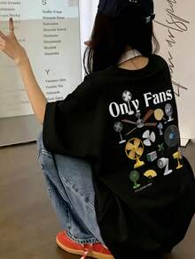 Women T-Shirts - Black - View 4