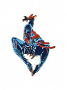 Disney 1 chiếc ghim cài áo men hình anh hùng nhện, ghim cài kim loại nhân vật Miguel O'Hara 2099, ghim cài ve áo siêu anh hùng dùng cho ba lô, áo khoác và sưu tầm - Nhiều màu - Xem 6