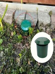5 piezas Trampas duraderas para caracoles y babosas - Jaulas de plástico para verduras y flores, control de plagas, tamaño 10x11cm, sin necesidad de energía o batería, capturador de caracoles de jardín, trampa de caracoles de plástico, trampa de insectos tipo jaula de caracoles, suministros de jardín tipo casa de caracoles, capturador de caracoles, decoración del hogar, decoración del jardín, herramientas de jardinería, herramientas de protección de jardinería, regalo para ella, regalo para él, regalo del Día de la Madre, regalo del Día del Padre, regalo para los abuelos - multicolor - Ver 5