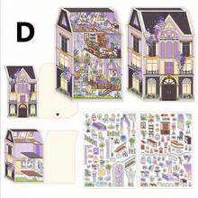 2026 Nouveaux autocollants de paysage 5D 3D, autocollants anti-stress 3D, monde miniature 5D, autocollants de paysage de dessin animé mini, convient pour les fournitures de fête, autocollants anti-stress mini 5D, albums photos de classe d'artisanat scolaire, cahiers d'artisanat DIY parent-enfant - Ensembles - Voir 9