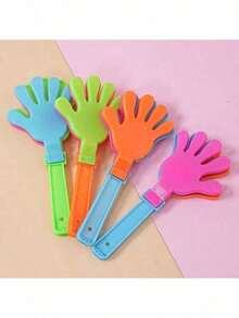 30pcs Mini Clappers Suitable For Sports Events, Concerts, Props, Clapping Tools, Perfect For Halloween, Christmas, Various Holidays And Parties - Multicolor - View 4