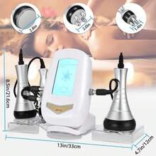 Professional Multipurpose Ultrasonic Cavitation Equipment For Fat Reduction And Body Shaping - Practical For Professional Beauty And Family Use - Light Grey - View 7
