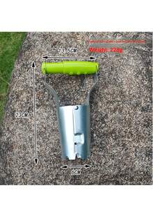 1件装多功能园艺育苗器，集成打孔器和施肥器，农用育苗挖掘工具，适用于庭院蔬菜花卉日常园艺。 - 彩色 - 查看 6