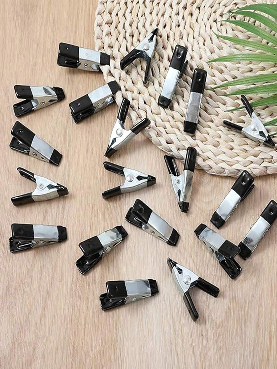 3/4英吋開口小型重型彈簧夾金屬夾,適用於手工藝、背景幕、溫室、木工、攝影、居家裝飾或工業生產 - A - 查看 1