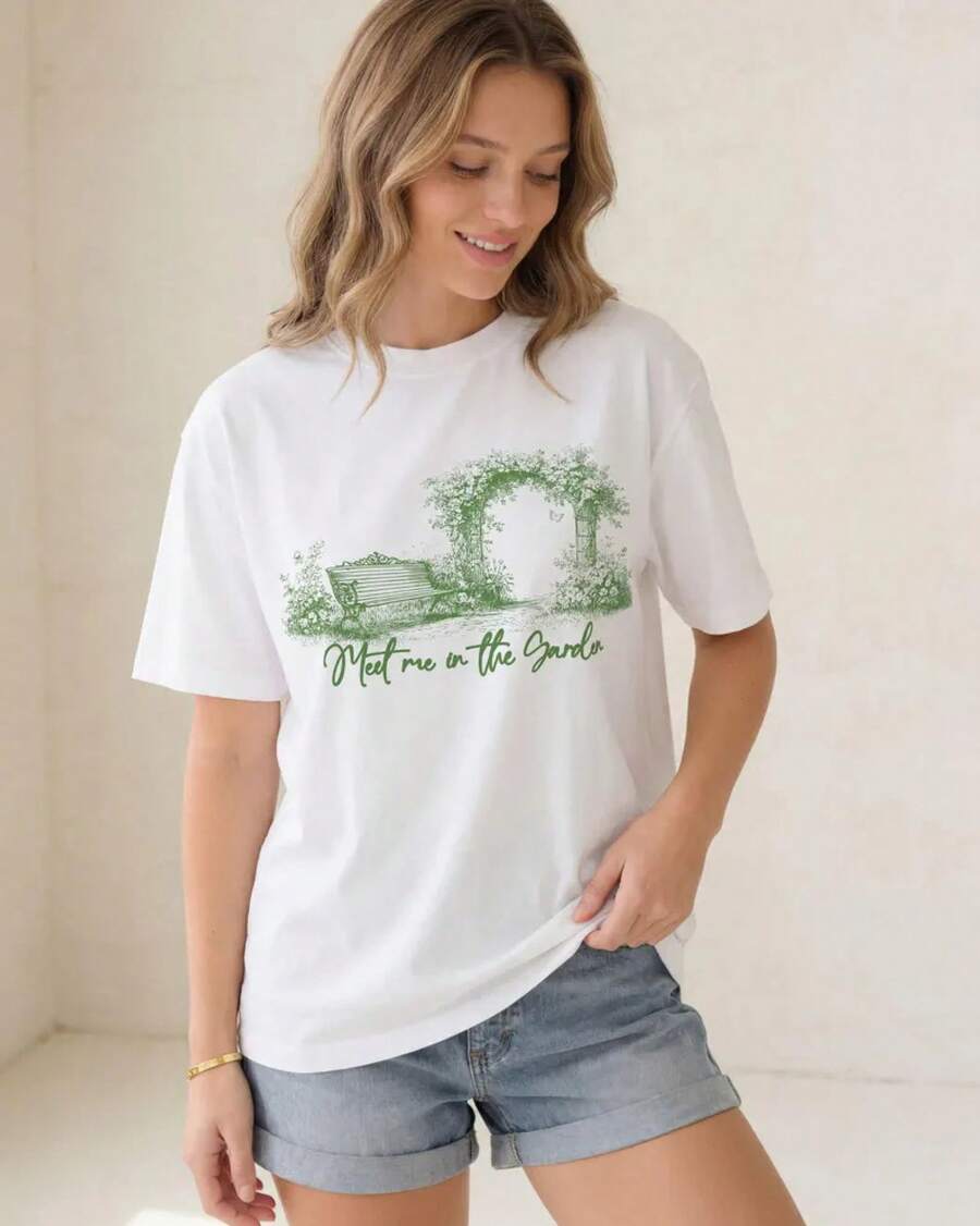 Women T-Shirts - White - View 1