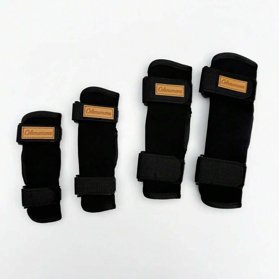 Dog Leg Fracture Fixation Brace, Leg Injury Protection Sleeve, Pet Front/Hind Leg Support Strap With Splint