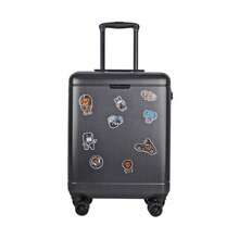 JLY 16/19 Inch PC Hard Shell Suitcase With TSA Lock, Laptop Compartment, 360° Spinner Wheels, Compact Business Travel Luggage - Black - View 10