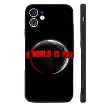 Funda para Teléfono T-Tony M-Montana S- para iPhone 17 16 15 11 12 14 13 Pro Max Mini X XR 7 8 Plus SE4 17E, Funda Suave a Prueba de Golpes - -7 - Ver 7