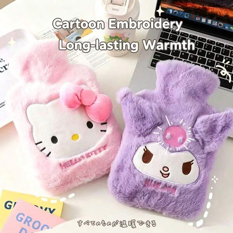 Sanrio Portable Warm Hand Bag - Outdoor Hand Warmer, Cute Character Warm Bag No Battery Required, Compact And Portable, Suitable For Travel, Random Style, Dorm, Office - Perfect Gift For Christmas, Halloween, Birthday