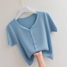 Women Lightweight Cardigans - Skin Powder - View 3
