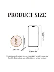 Pink Glow Cushion Foundation B10 Ivory SPF23 PA++ Hydrating Buildable Coverage Long-Lasting Brightening For Light Skin Tone Daily Travel Touch-Up 5g Mini Compact By Yves Saint Laurent - B10 - View 8
