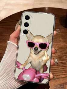 Funny And Ugly Monkey-Painted Phone Case, Shockproof And Transparent, Compatible With IPhone 16/11/16pro/16plus/16promax/16e/15Promax/13/14/12/XS/XR/7G/8P, Compatible With Samsung Galaxy 11/12Pro/12/12X/13Pro/14Pro/15Pro, Compatible With Redmi 10/9/Note9/12c/Note11pro/Note8Pro, Waterproof, Shockproof And Scratch-Resistant, International Version, Spring Birthday Gift - 款式 5(1 件) - 查看 9