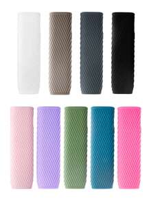 BLBLBL 1PC All New Minimalist Style 7th Generation Multicolor Diagonal Stripe Lanyard Anti-Drop Anti-Slip Silicone E-Cigarette Protective Case FOR IQOS ILUMA I ONE&ILUMA ONE, Suitable For Daily Protection And Beautification Of E-Cigarettes - Silicone Version - View 4