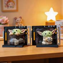 Miniso Star Wars Grogu Shaped Figure Blind Box, Realistic Detailed Design, Restore Character Image, Fashion Ornament For Collection And Display (1 PC Random Delivery) - Multicolor - View 5