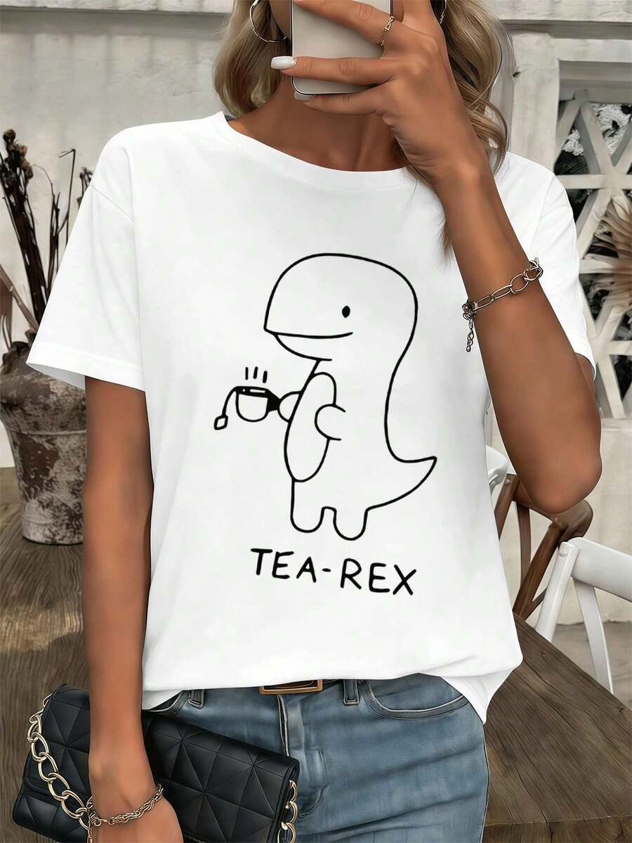 Women T-Shirts - White - View 1