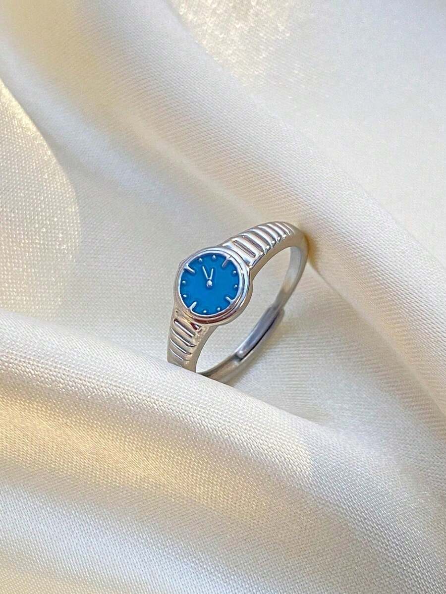1 Piece Fashion Unique Design Fake Watch Rings For Girls Gift ,Decoration Watch Rings For Women,Cannot Display Time