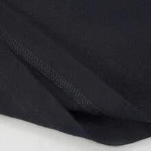 Camiseta Deportiva Unisex para Jugador de Fútbol – Tela de Algodón con Divertido Estampado Grande - Negro - Ver 2