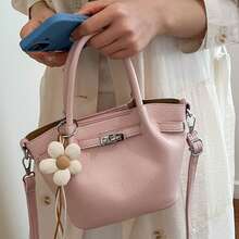 Handbag 2026 New Retro Fashion Messenger Bag Korean Version Of The Large-Capacity One-Shoulder Female Bag - Black - View 3