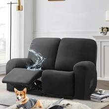 4pcs Stretch Recliner Sofa Covers, 1/2/3 Seater Slouchy Sofa Slipcovers, Elastic Recliner Couch Covers, Single Seat Recliner Sofa Covers, Elastic Sofa Covers - Multicolor - View 31