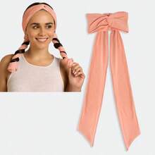 New No-Heat Curling Hair Band, Skin-Friendly High Elasticity Yoga Hair Band, Slouchy Sleep Curling Hair Tool For Women - Multicolor - View 14