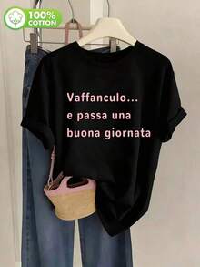 Women T-Shirts - Black - View 1