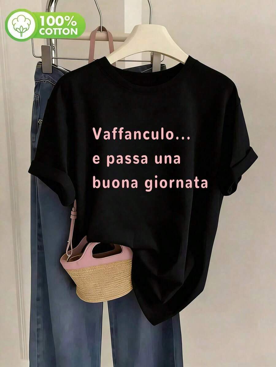 Women T-Shirts - Black - View 1