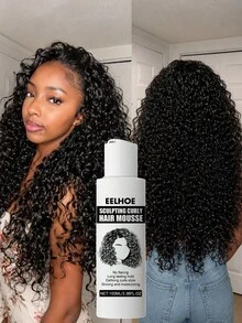 Curl Defining Hair Mousse, Moisturizing Styling Foam For Curly Hair, Volume, Long-Lasting Hold, No Flaking & Shiny Bouncy Curls, 100ml - Tạo kiểu tóc xoăn - Xem 1