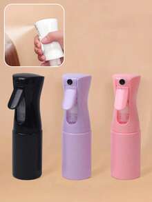 1pc High Pressure Spray Bottle, Simple Wash Liquid Dispenser For Bathroom, Cleaning Spray Bottle, Fine Mist Facial Mister, Mini Alcohol Disinfection Spray Bottle, Toner Container, Bathroom Spray Bottle - Solid Color - View 12